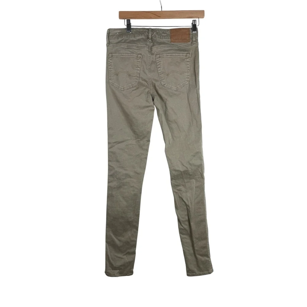 American Eagle Skinny Men's Pants size 28 X 34 Tan‎